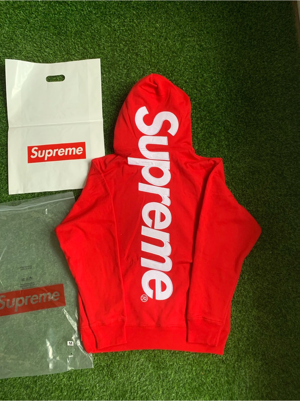 Red Supreme Hoodie